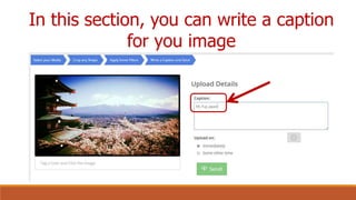 In this section, you can write a caption
for you image
 