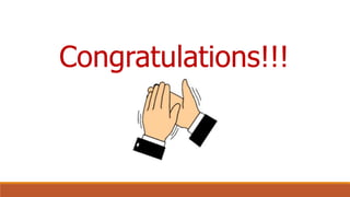 Congratulations!!!
 