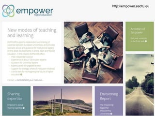 http://empower.eadtu.eu
 