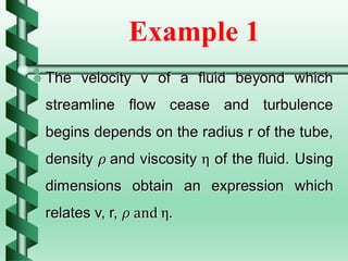 Dimensions and Dimensional Analysis | PPTX