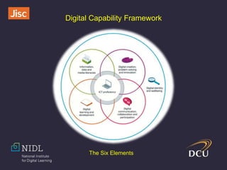 Digital Capability Framework
The Six Elements
 