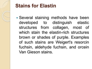 Structural Stain Examples Histology & its methods of study | PPTX