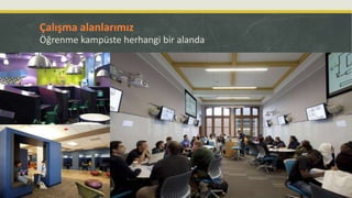 Çalışma alanlarımız
Öğrenme kampüste herhangi bir alanda
6.7.2017 10
 