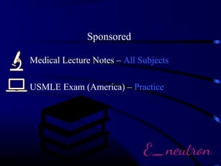 Sponsored
Medical Lecture Notes – All Subjects
USMLE Exam (America) – Practice
 
