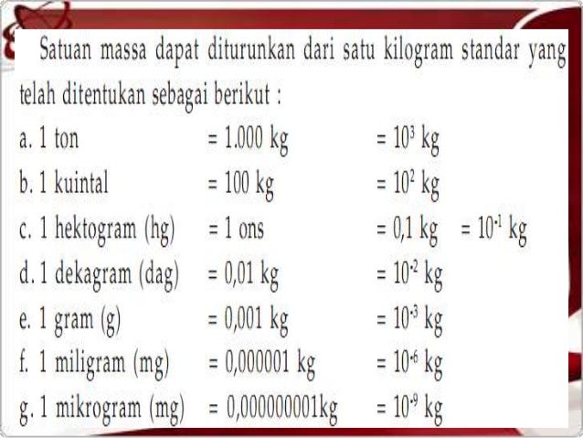 1 metrik tan bersamaan berapa kg