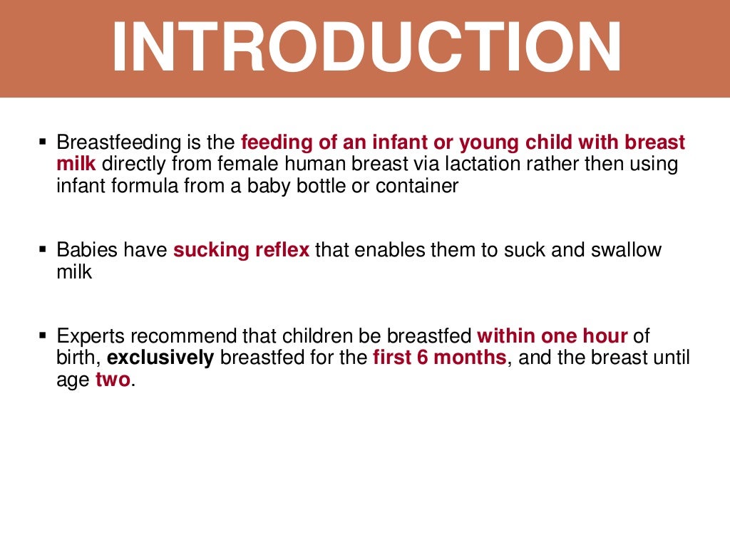 Breastfeeding