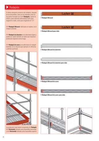Sistema de andamio multidireccional layher allround | PDF