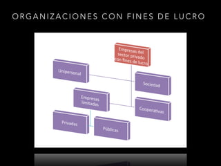 O R G A N I Z A C I O N E S C O N F I N E S D E L U C R O
 