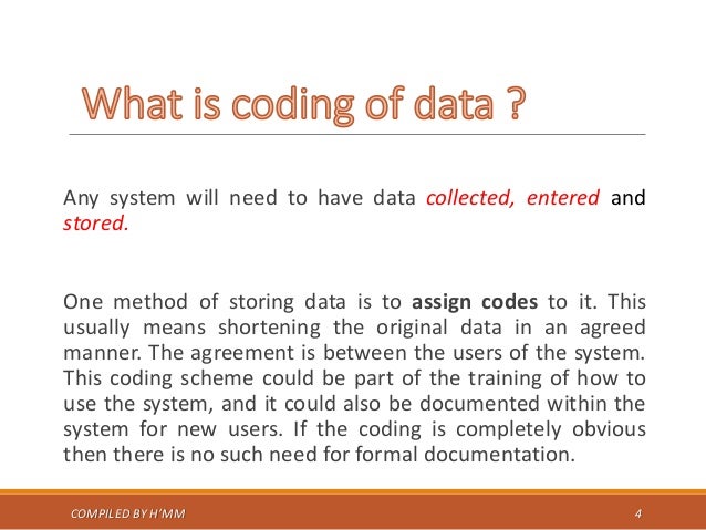 1.04 coding of data