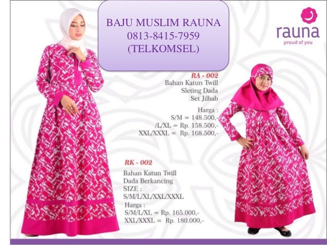 Model Gamis Ibu Dan Anak Perempuan