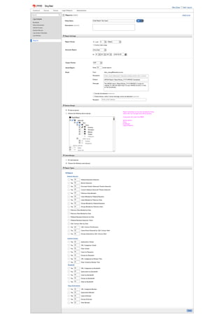 Skynet Wireframes