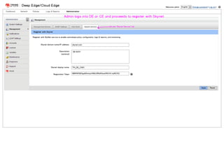 Skynet Wireframes