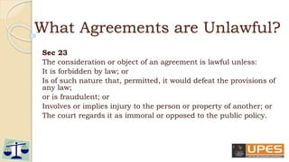 Law of contracts | PPTX