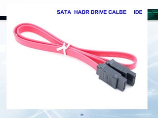 SATA HADR DRIVE CALBE IDE
35
 