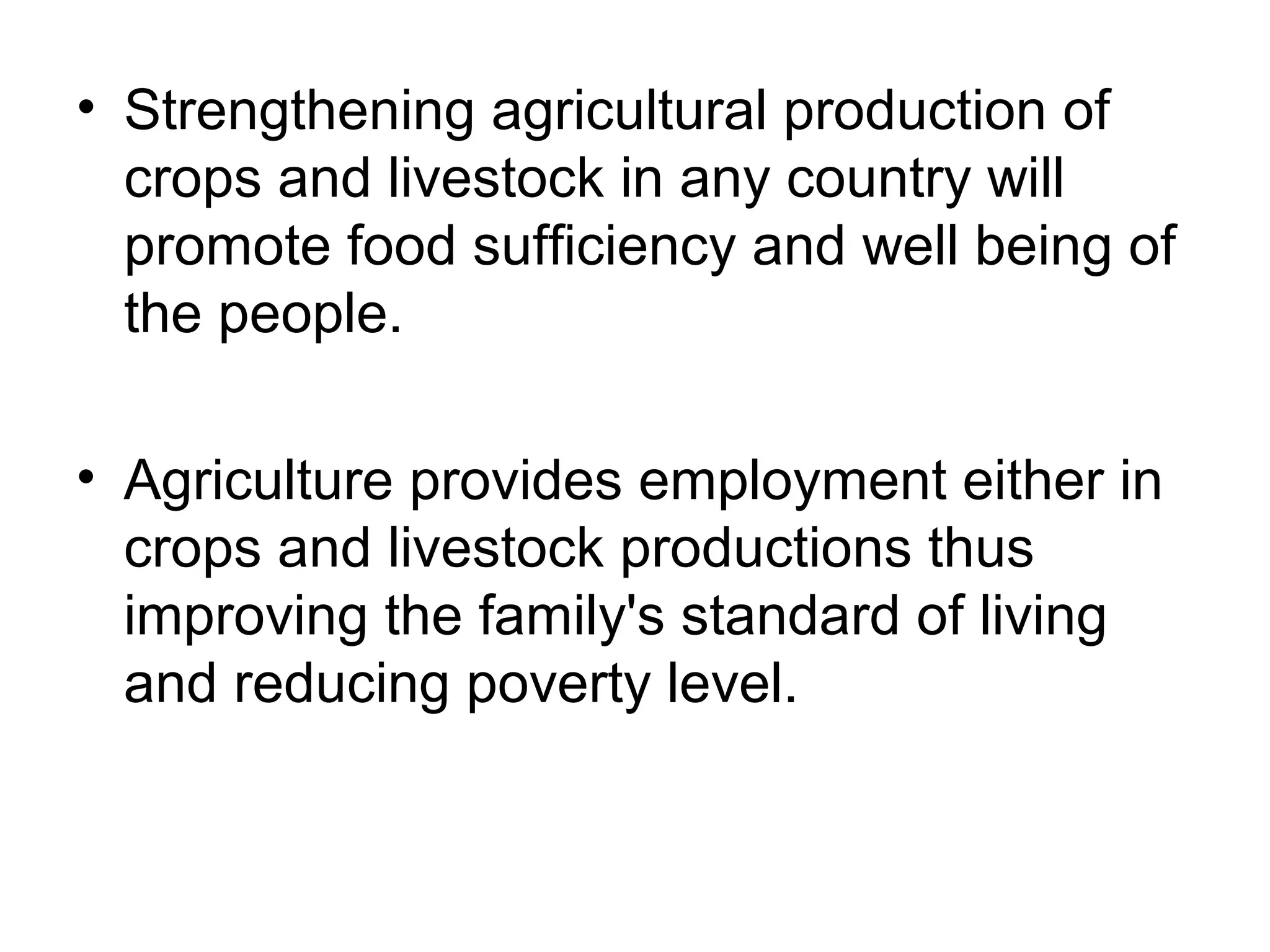 An introduction to Agricultural Crop Production | PPT