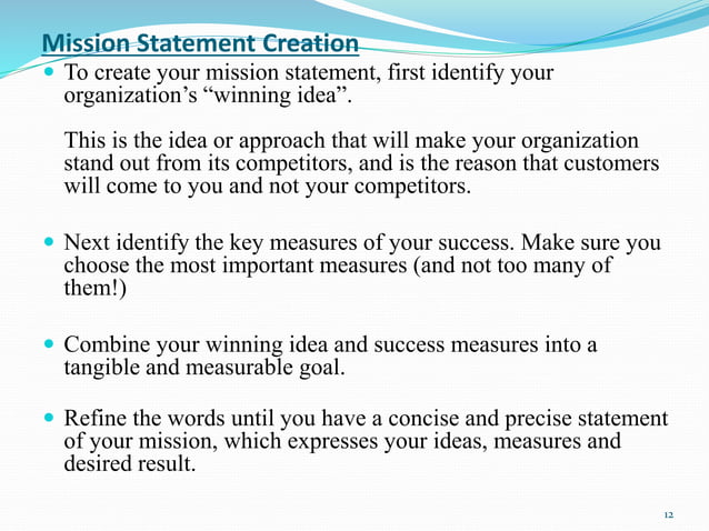 Strategy formulation: Vision, Mission and Purpose | PPT