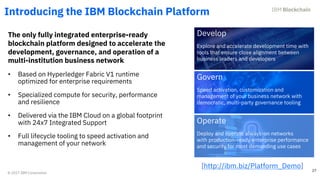 IBM - Blockchain Explained - Introduction for Business | PDF ...