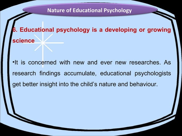 Nature & function of education psychology | PPT