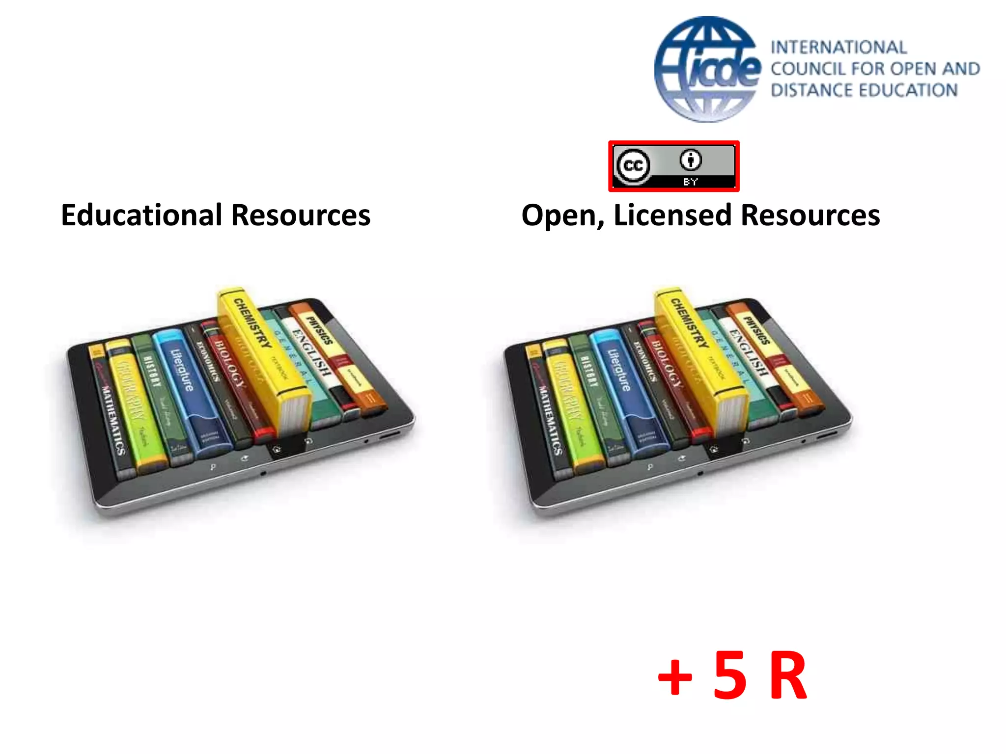 Educational Resources Open, Licensed Resources
+ 5 R
 