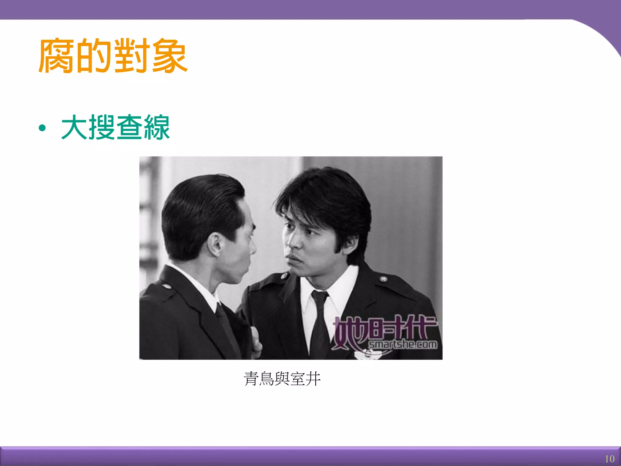 10
•
青鳥與室井
 