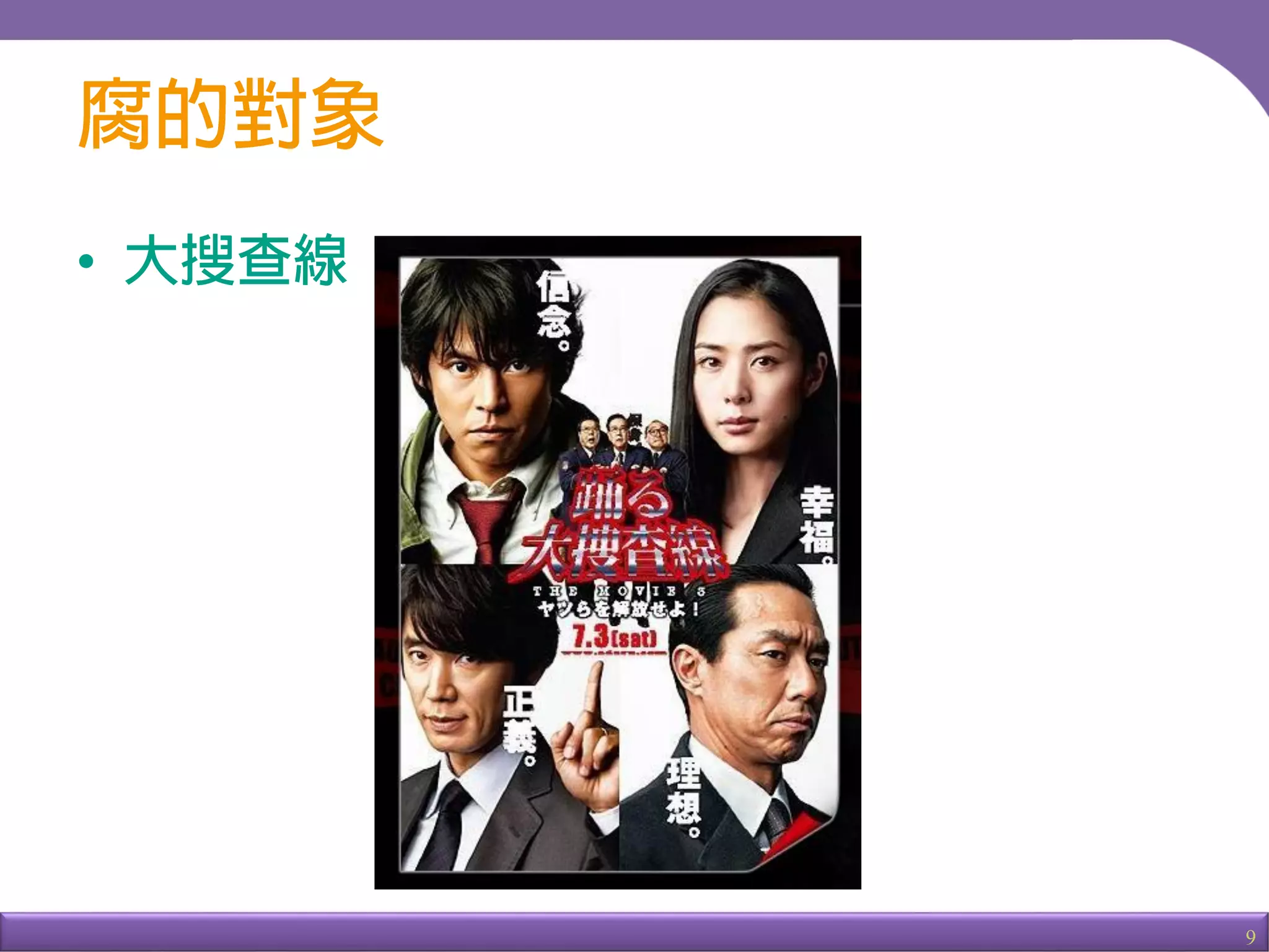 9
•
青鳥與室井
 