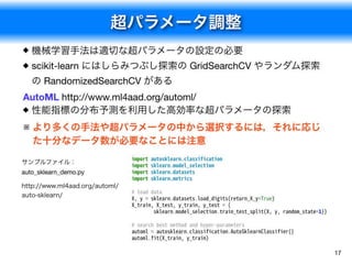 機械学習研究でのPythonの利用