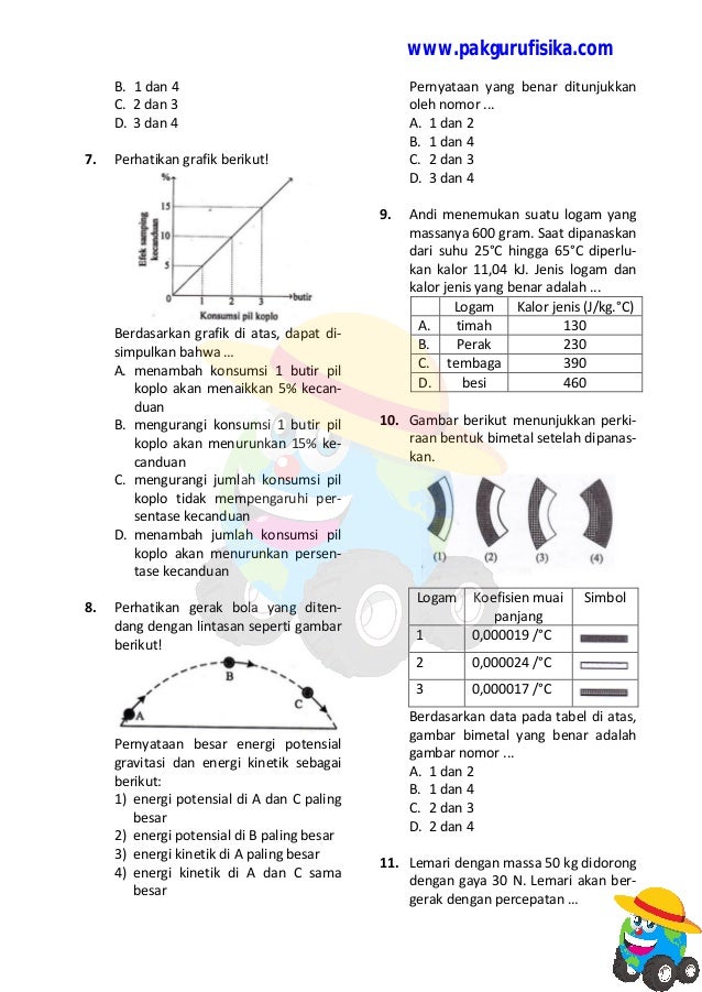 Soal Un Smp Ipa 2018