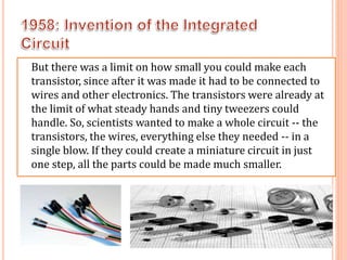 ppt on IC [Integrated Circuit] | PPTX