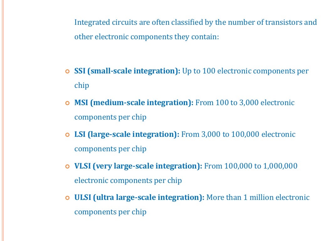 ppt on IC [Integrated Circuit]