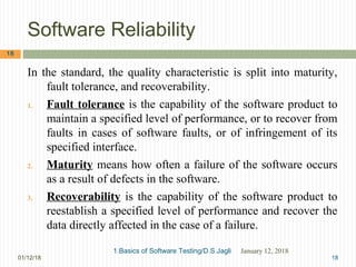 Recoverability Testing 1.basics of software testing | PPT