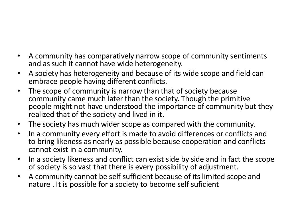 Community Social Work