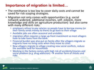Importance of migration as local risk scoping strategy in response to climate change in vietnam