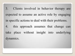 Behavioral Therapy | PPTX