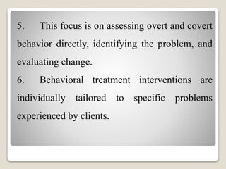 Behavioral Therapy | PPTX