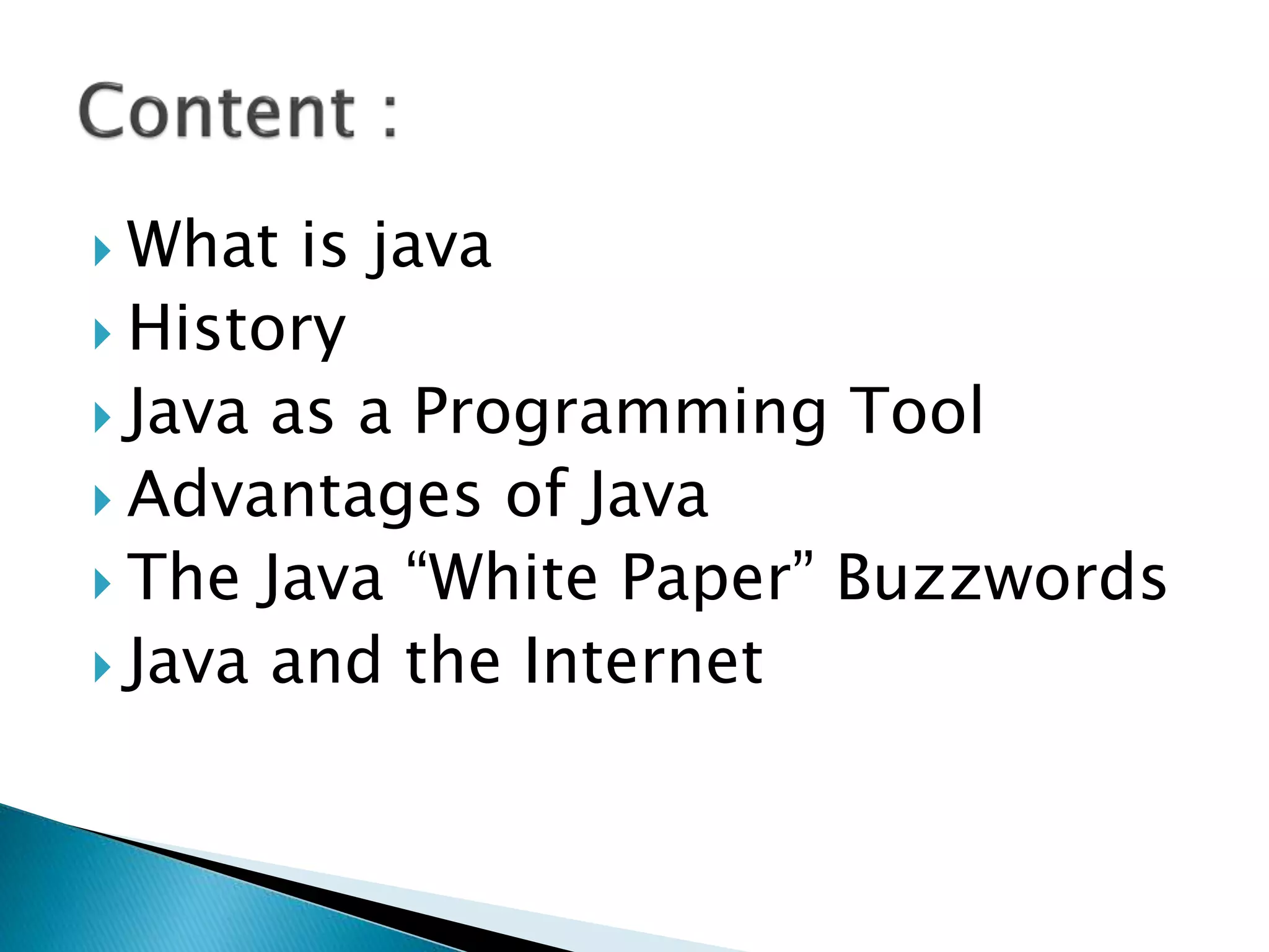 1.introduction to java | PPT