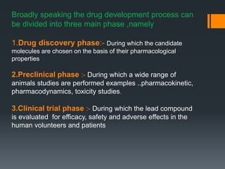 Preclinical studies, clinical trails and pharmacovigilance | PPTX