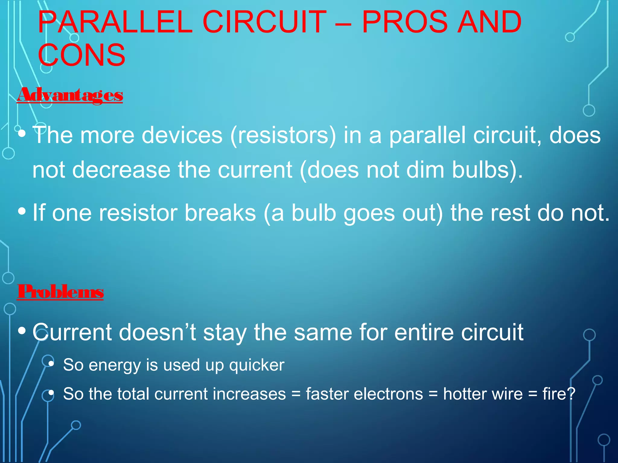 Series And Parallel Circuits PPT 