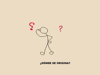 ¿DÓNDE SE ORIGINA?
 