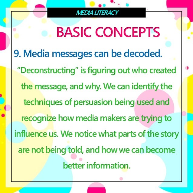 Introduction to Media and Information Literacy