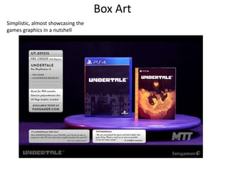 Undertale Slideshow undertale case study | PPTX