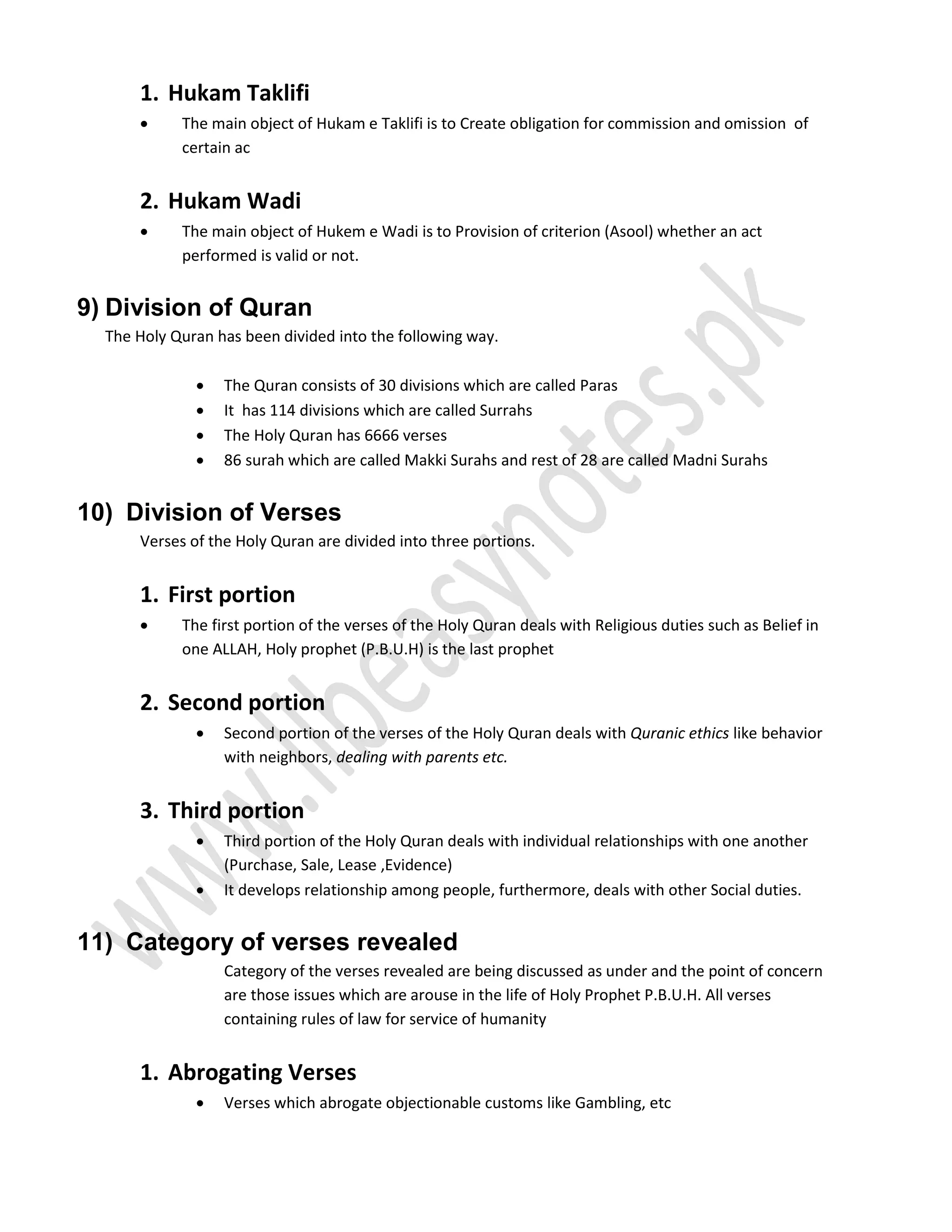 QURANQURAN PRIMARY SOURCE OF ISLAMIC LAW PDF