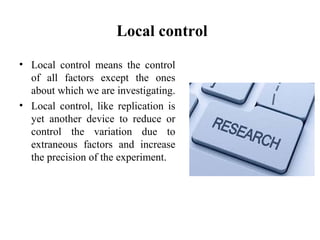 Design of experiments - Dr. Manu Melwin Joy - School of Management ...