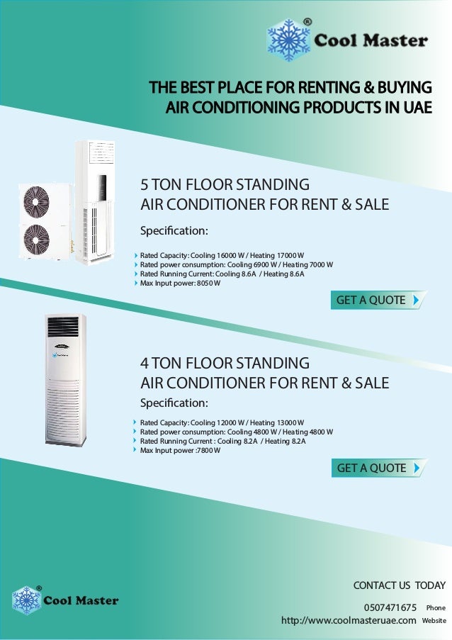 Coolmasteruae Best Place For Air Conditioner Rental Selling Outd