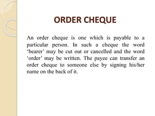 1.promissory note 2.bill of exchange 3.cheque | PPTX