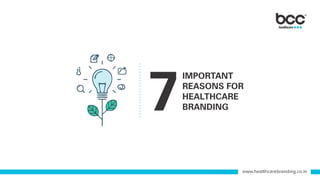 7 important reasons for healthcare branding