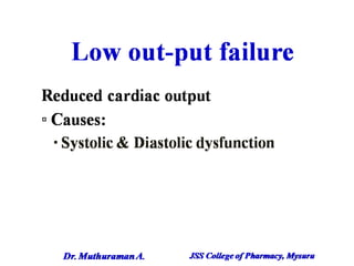 1.2 congestive heart failure