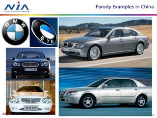 184 มิถุนายน 2561
Parody Examples in China
 