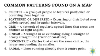 Pattern On Map GEOGRAPHIC SKILLS: DOT MAPS | PPTX