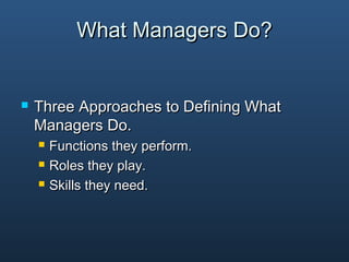 Managing in a dynamic environment | PPT