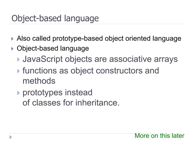 1. java script language fundamentals | PPT